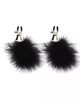 Sex & Mischief Feathered Nipple Clamps
