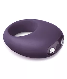 Je Joue Mio Cock Ring W/five Vibrations - Purple