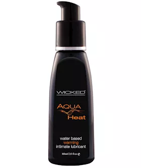 Wicked Sensual Care Aqua Heat Warming Sensation Lubricant - 2 Oz