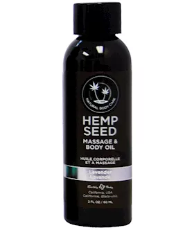 Earthly Body Massage amp Body Oil  2 oz Lavender