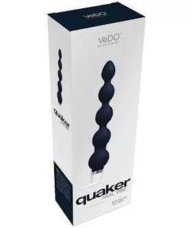 Vedo Quaker Anal Vibe - Just Black