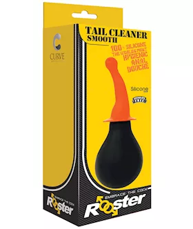 Curve Toys Rooster Tail Cleaner Smooth - Orange