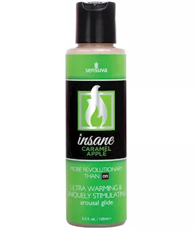 Sensuva Insane Ultra Warming & Stimulating Arousal Glide - 4.2 Oz Caramel Apple