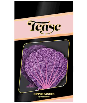 Pastease Premium Mermaid Glitter Seashell - Purple/pink O/s