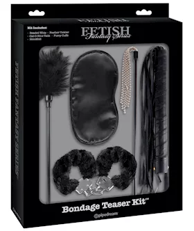 Fetish Fantasy Limited Edition Bondage Teaser Kit - Black