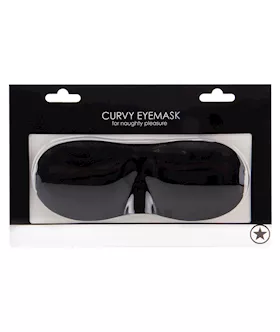 Shots Ouch Curvy Eye Mask - Black