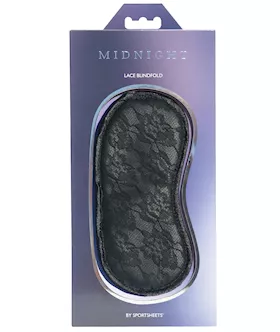 Sincerely Lace Blindfold - Black