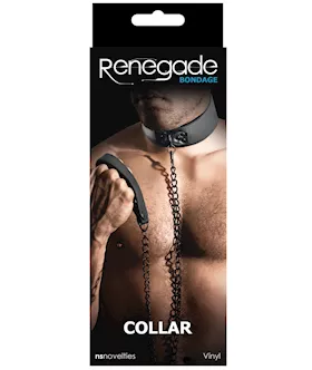 Renegade Bondage Collar - Black