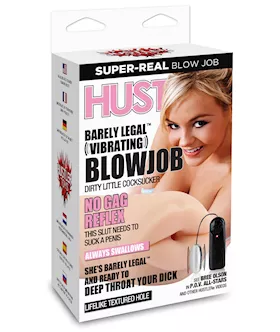 Hustler Barely Legal Vibrating Blowjob Stroker - Bree Olson