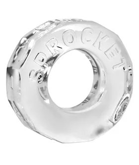 Oxballs Atomic Jock Sprocket Cockring - Clear