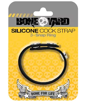 Boneyard Cock Strap - Black