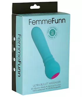 Femme Funn Ultra Bullet Massager - Turquoise
