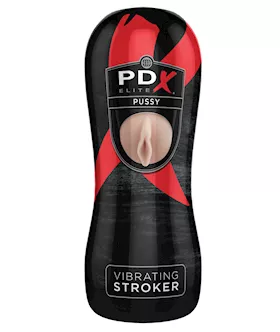 Pdx Elite Vibrating Stroker - Pussy
