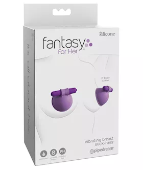 Fantasy For Her Vibrating Breast Suck-hers