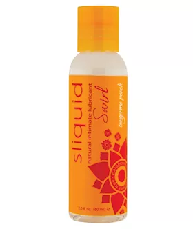 Sliquid Naturals Swirl Lubricant - 2 Oz Tangerine Peach