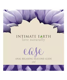 Intimate Earth Soothe Ease Relaxing Bisabolol Anal Silicone Lubricant Foil - 3 Ml