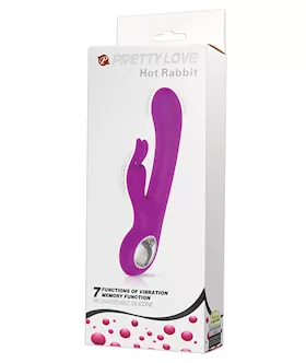 Pretty Love Hot Rabbit - 7 Function Fuchsia