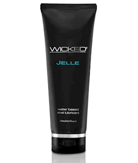 Wicked Sensual Care Jelle Water Based Anal Lubricant - 8 Oz Fragrance Free
