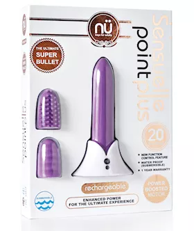 Nu Sensuelle Point Plus Rechargeable Bullet - Purple