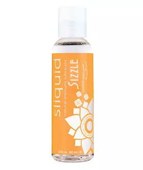Sliquid Naturals Sizzle Lubricant - 2 Oz