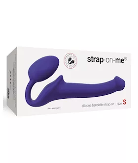 Strap On Me Silicone Bendable Strapless Strap On Small - Purple