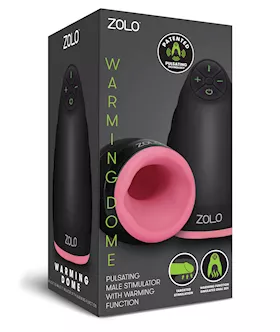 Zolo Pulsating Warming Dome Male Stimulator