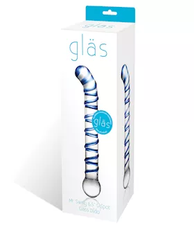 Glas Mr. Swirly 6.5" G-spot Glass Dildo