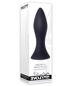 Evolved Mini Butt Plug - Black