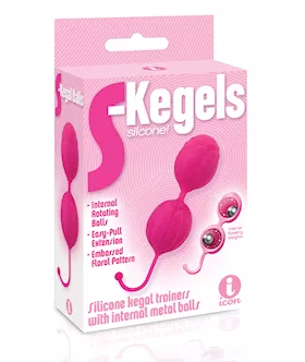 The 9's S-kegels Silicone Balls - Pink