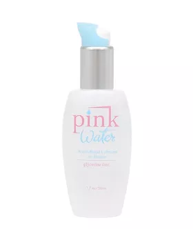 Pink Water Based Lubricant - 4 Oz Bottle W/pump