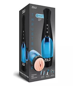 Zolo Thrust Buster - Thrusting Male Stimulator W/erotic Audio