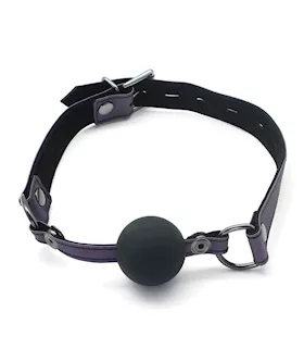 Spartacus Galaxy Legend Silicone Ball Gag - Purple