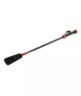 Sultra 26" Lambskin Crop - Black/red