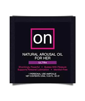 On For Her Arousal Oil Ultra - Single Use Ampoule
