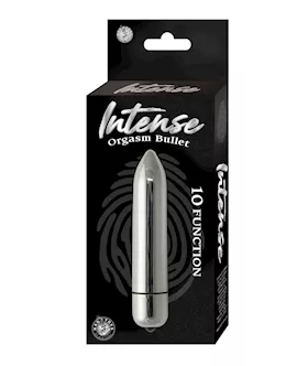 Intense Orgasm Bullet - Silver