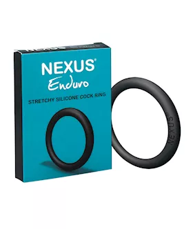 Nexus Enduro Silicone Cock Ring - Black