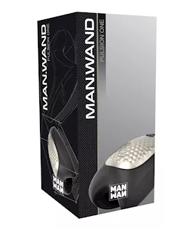 Man Wand Heat And Vibration Pulsion - Black