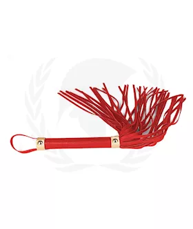 Spartacus Pu Whip - Red