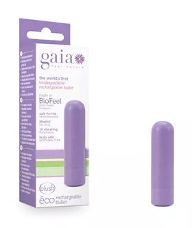 Blush Gaia Eco Rechargeable Bullet - Lilac