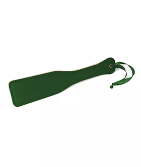 Spartacus Pu Paddle W/reverse Plush - Green