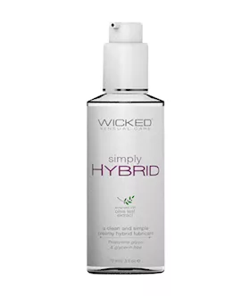 Wicked Sensual Care Simply Hybrid Lubricant - 2.3 Oz