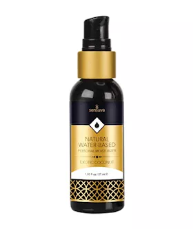 Sensuva Natural Water Based Personal Moisturizer - 1.93 Oz Exotic Coconut