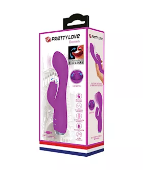 Pretty Love Gloria Licking Rabbit - Fuchsia