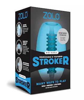 Zolo Mini Bubble Stroker - Blue