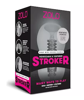 Zolo Mini Double Bubble Stroker - Gray