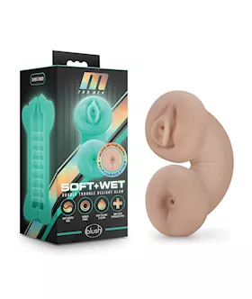 Blush M For Men Soft And Wet Double Trouble Glow In The Dark - Ivory