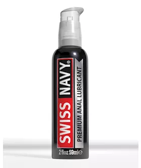 Swiss Navy Silicone Based Anal Lubricant - 2 Oz