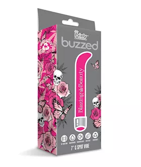 Buzzed 7" G-spot Vibe  - Blazing Beauty Pink