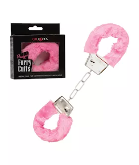 Playful Furry Cuffs - Pink