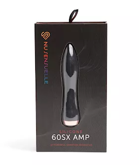 Nu Sensuelle 60sx Amp Silicone Bullet - Black
